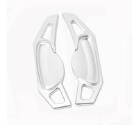 GYTTAK Car Shift Paddle Compatible with for Smart for Two 2009-2017 for Four 2015-2017 Car Steering Wheel Shift Paddle Gear Paddles Extender Stickers Car Shift Paddles(Silver)
