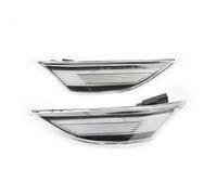 GYTTAK Dynamic Side Indicator Compatible With Porsche For Boxster For Cayman 982 981 718 For Spyder 991 911 Dynamic Side Marker Light Turn Signal Blinker Indicator Lamp(White)
