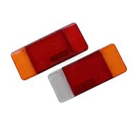 GYTTAK Rear Taillights Assembly Compatible With Peugeot For Boxer 1995-2008 2009 2010 2011 2012 2013 2014 Rear Bumper Brake Lamp Cover Tail Light Turn Signal Housing