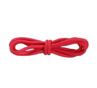 GYTTDERFL Boot Laces 4Pair Classic Solid Round Shoelaces Polyester Shoe Laces Boot Sneaker Shoelace For Adult Accessories(Rose Red,100cm)