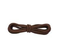 GYTTDERFL Boot Laces 4Pair Classic Solid Round Shoelaces Polyester Shoe Laces Boot Sneaker Shoelace For Adult Accessories(Brown,100cm)