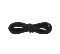 GYTTDERFL Boot Laces 4Pair Classic Solid Round Shoelaces Polyester Shoe Laces Boot Sneaker Shoelace For Adult Accessories(Black,100cm)