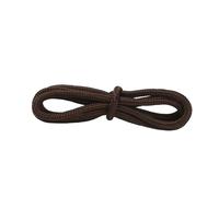 GYTTDERFL Boot Laces 4Pair Classic Solid Round Shoelaces Polyester Shoe Laces Boot Sneaker Shoelace For Adult Accessories(Dark Brown,100cm)