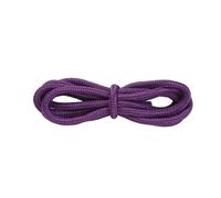 GYTTDERFL Boot Laces 4Pair Classic Solid Round Shoelaces Polyester Shoe Laces Boot Sneaker Shoelace For Adult Accessories(Purple,100cm)