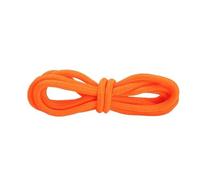GYTTDERFL Boot Laces 4Pair Classic Solid Round Shoelaces Polyester Shoe Laces Boot Sneaker Shoelace For Adult Accessories(Orange,100cm)