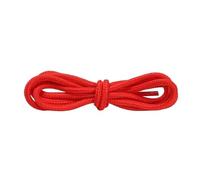 GYTTDERFL Boot Laces 4Pair Classic Solid Round Shoelaces Polyester Shoe Laces Boot Sneaker Shoelace For Adult Accessories(Red,100cm)