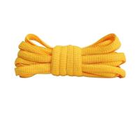GYTTDERFL Boot Laces 4Pair Outdoor Shoelace Classic Round Shoelaces Leisure Sport Shoe Laces Multi Color(Golden yellow,100cm)