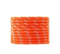 GYTTDERFL Boot Laces 4Pair Retro Color Block Round Dot Spiral Pattern Sneaker Shoelaces For Training Shoes Shoe Laces(Orange,120cm)