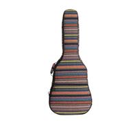 GYTTDERFL Guitar Case 40/41 Inch Electric Guitar Case Ethnic Knitting Style Classical Thickened Internal Waterproof Backpack(Color 02)