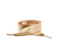 GYTTDERFL Satin Shoelace 1 Pair Satin Ribbon Shoelaces For Sneaker Shoe Laces Canvas 2cm Width 80cm/100cm/120cm Length Shoelace(Khaki,80cm)