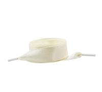 GYTTDERFL Satin Shoelace 1 Pair Shoe Laces 2cm Width Satin Silk Ribbon Shoelaces For Sneaker 80cm/100cm/120cm Length Shoelace(Beige,80cm)