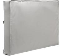 GYTTDERFL Tv Cover Grey Outdoor TV Screen Cover Weatherproof Universal Protector Dustproof Waterproof Case for 22-65'' Television(Grey,55x58inch)