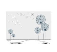 GYTTDERFL Tv Cover Simple TV Cover Cloth Fabric Household 42 55 58 80 Inch Hanging Curved Screen Blocking Covers(Color-11,32Inch(80x50cm))