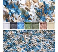 GYUEZX Camouflage Netting,Army Camo Net Lightweight,Sunshade Camo Mesh for Party Decoration, Photography, Decorations, Hunting, Hide Shooting, Oxford Fabric