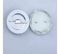 GYUHEDR 4pcs Car Hub Caps,for OPEL Astra Andravida C Saifeili B Wheel Centre Caps Stable Waterproof Hub Centre Caps Car Decoration Accessories,Silver-58.5mm