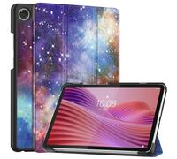 Gyulin Case for Lenovo Tab One Tablet/Tab K9 8.7 inch 2025 (TB305XU/ TB305FU), Slim Trifold Stand Hard Back Shell Cover with Auto Wake/Sleep Outer Space