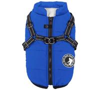 Gyuzh Dog Coat with Harness Puppy Coats Small Dog Harness Jacket Winter Waterproof Jackets for Smal Medium Large Dogs