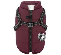 Gyuzh Dog Coat with Harness Puppy Coats Small Dog Harness Jacket Winter Waterproof Jackets for Smal Medium Large Dogs