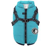 Gyuzh Dog Coat with Harness Puppy Coats Small Dog Harness Jacket Winter Waterproof Jackets for Smal Medium Large Dogs