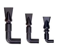 GYWHOOFT Aquarium Duck Nozzle 3 Pieces Aquarium Pump Duck Beak Nozzle, Adjustable Water Return Outlet Nozzles for Aquariums, 360° Rotating