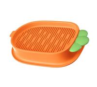 GYWHOOFT Pflanzer Hydroponics Seed Sprouter, Soil-Free Seed Sprouter, Propagation Trays, Germination Tray, Germination Tray, Hydroponic Planter for Cat Dogs, Pets (Orange)