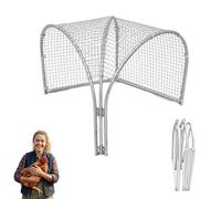 GYWZTJ Foldable Chicken Run Tunnel, Chicken Cage for Yard Outside, DIY Smart Poultry Farming, Quick Installation for Chickens, Duck, Pets, Small Farm & Poultry Raising