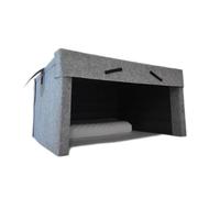 GYYDXXFC Soundproof And Light-Proof Silent Tent, Acoustic Felt Panel Soundproof Canopy, 40mm Thick Sound Insulation Cotton, Sleep-Aiding