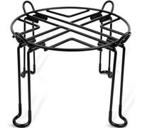 Gyykzz Water Filter Stand, 8'' Tall, 9'' Diameter, Stainless Steel, Non-Skid Feet, Compatible with Berkey Big, Travel, Royal Systems