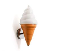 GYZLZZB Wall Lamp LED Cartoon Ice Cream Wall Lamp, Creative Wall-Mounted Metal LED Wall Lighting Children's Bedroom Wall Sconces Cafe Restaurant Drink Dessert Shop Decorative Light Fixture