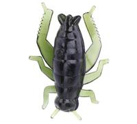 GYZOUKA 50 Pcs Green Plastic Cricket Baits with Silica Gel Material for Maximum Durability. Lifelike Swimming Action, Perfect for Fishing Enthusiasts and Outdoor Adventures 2.3 * 1.7cm