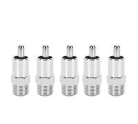 GYZOUKA 5Pcs Automatic Pig Nipple Water Drinker Feeder Removable Round Pig Waterer Drinking Tool Livestock Farming Accessory