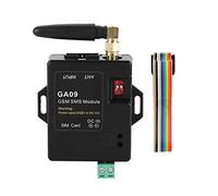 GYZOUKA 8CH Wireless GSM Alarm System with SMS Alert to 6 Phones Thin Design for Home Security Customizable Text