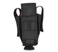 GYZOUKA Compact Nylon Multi Pocket Tool Organizer for Pencils Flashlights and Outdoor Gear (Black)