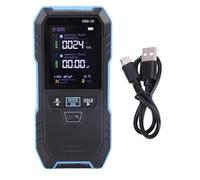 GYZOUKA Electromagnetic Field Meter, 4 in 1 EF MF RF Temperature Detector with Curve Mode for Home Workplace WiFi 5G Signal Detection