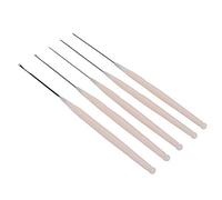 GYZOUKA Metal Beading Needles Set, Bead Crochet Hooks, Beading Jewelry Making Tools Can Pass Through Holes Below 1.8mm