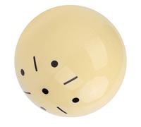 GYZOUKA Resin Snooker Practice Ball Cue Training Ball with Standard Lines Dots for Potting Control (Style 57.2MM)