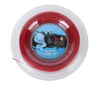 GYZOUKA TS 4G 200m Tennis Racket String Reel 1.25mm 1.3mm Optional Tennis Racquet String Line for Gym Sport Outdoor (Red)
