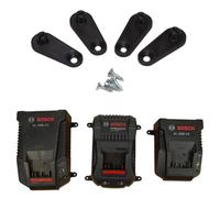 GZ Design Wall Mount Charger 18 V suitable for Bosch, Makita, Metabo