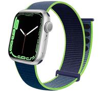 GZ GZHISY Sport Loop Nylon Band Compatible with Apple Watch Band 38mm 40mm 41mm 42mm 44mm 45mm 49mm Ultra 2 iWatch Series 9 8 7 6 SE 5 4 3 2 1 Strap, Fit for iPhone Watch Band Women Men Stretchy
