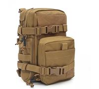 GZ XINXING Tactical Hydration Backpack, Outdoor Water Backpack Carrier Pack for Vest Backpack, Holds 1.5L Water Bladder, Coyote Brown, 7 x 3 x 12 inches, Classic