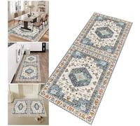 Gzaebji Carpet Runners for Hallways Non-Slip kitchen runner mat Runner Rugs for Hallway Narrow Rugs Water Absorbent Long Entryway Runner Rug Laundry Bedroom Room Rug Runner Custom Length 40 x 120 cm