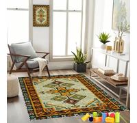 Gzaebji Large Latch Hook Kits For Adults Rug Making Kit For Adults Beginners Latch Hook Rug Kits Tapestry Rug Making Kits Pre-Printed Pattern Rug Making Kit Embroidery Carpet 55 x 75 cm