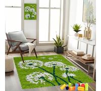 Gzaebji Latch Hook Kits for Adults, Pre-Printed Canvas DIY Rug Making Kit Crochet Yarn Kits for Beginners 90 x 120 cm Large Latch Hook Kits for Adults Latch Hook Rug Kits Tapestry Rug Making Kits