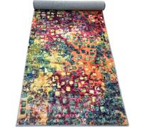 Gzaebji Rug Runners for Hallways Long carpet runners for hallways Non Slip Washable Carpet for Kitchen Low Pile Long Entryway Rug Kitchen Rug Mat Vintage for Entrance Living Room Laundry 60 x 160 cm