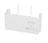 GZALES Wireless Router Storage Box, Home Router Boxes for Wall, Router Cover Power Strip and Cable Management Storage Case Hider Rack Organizer