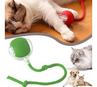 GZATBSY Lettuce Pets Pawlure Smart Interactive Pet Toy Ball, Tugplay Pro Pet Toy, Smart Obstacle Avoidance, Stimulate Hunting Instinct, Doggo Comfy Rolling Ball, Chewy Viral Rolling Ball (Green)