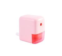 GZBABY Manual Pencil Sharpener, Hand Crank Pencil Sharpeners, Automatic in and Out Design (Pink)