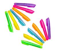 GZBABY Mini Highlighters Pen 12 Count, Chisel Tip Highlighter Markers, Quick Dry, 6 Colors