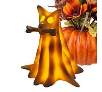 GZBMEZS Led Ghost Light | Cute Halloween Lamp Dog Ghost Figurine,Nightlight Spooky Halloween Decorations for Fireplace Living Room Desk Bedroom Apartment Farmhouse Bookshelf