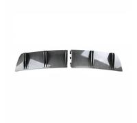 GZDJBSLH Car Rear Bumper for Porsche Taycan,Rear Spoiler Lip Diffuser Spoiler Shark Fin Mods Chassis Decoration Body Kit,A-Carbon Fiber Black